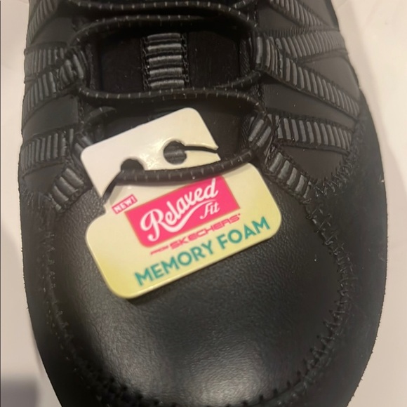 Skechers Black Slip-On Sneakers - Picture 2 of 5